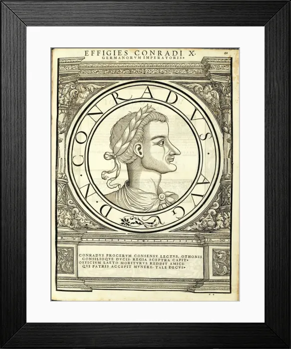 Framed Print : Conradus I (890-918), 1559