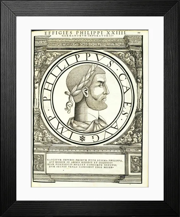 Framed Print : Philippus (1177 - 1208), 1559 Framed Print : Philippus (1177 - 1208), 1559