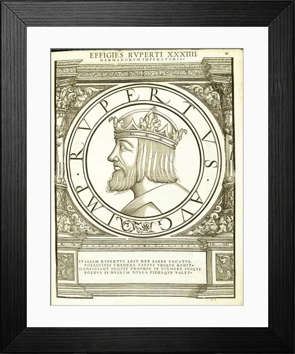 Framed Print : Rupertus (1352 - 1410), 1559 Framed Print : Rupertus (1352 - 1410), 1559