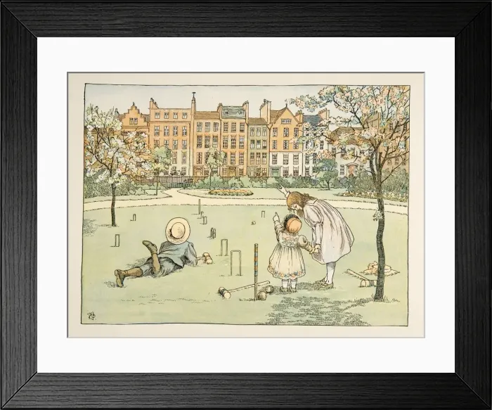Framed Print : The Chimney Sweep, from Four and Twenty Toilers, pub. 1900 (colour lithograph) Framed Print : The Chimney Sweep, from Four and Twenty Toilers, pub. 1900 (colour lithograph)