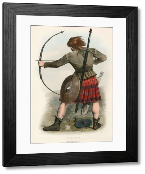 Framed Print : Macquarrie, from The Clans of the Scottish Highlands, pub. 1845 (colour lithograph) Framed Print : Macquarrie, from The Clans of the Scottish Highlands, pub. 1845 (colour lithograph)