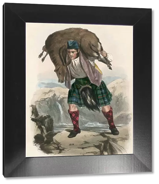 Mac Rae, from The Clans of the Scottish Highlands, pub. 1845 (colour lithograph)