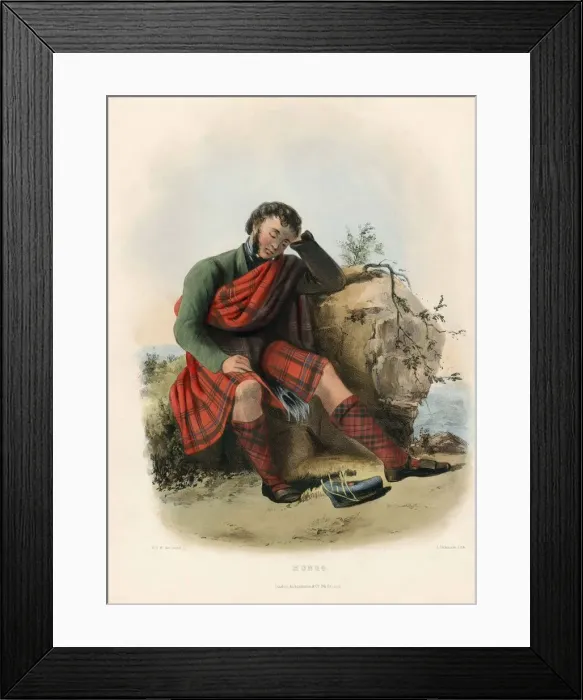 Framed Print : Munro, from The Clans of the Scottish Highlands, pub. 1845 (colour lithograph) Framed Print : Munro, from The Clans of the Scottish Highlands, pub. 1845 (colour lithograph)