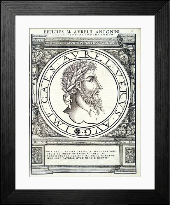Framed Print : Lucius Verrus (130 - 169 AD) Framed Print : Lucius Verrus (130 - 169 AD)