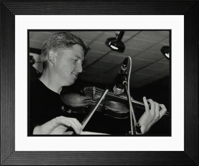 Framed Print : Christian Garrick playing the violin at The Fairway, Welwyn Garden City, Hertfordshire, 2000 Framed Print : Christian Garrick playing the violin at The Fairway, Welwyn Garden City, Hertfordshire, 2000
