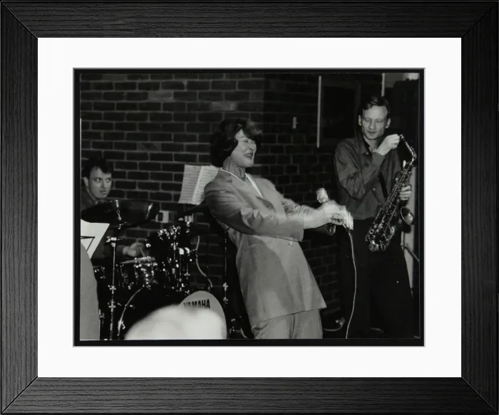 Framed Print : The Lee Gibson Quartet in concert at The Fairway, Welwyn Garden City, Hertfordshire, 1999 Framed Print : The Lee Gibson Quartet in concert at The Fairway, Welwyn Garden City, Hertfordshire, 1999