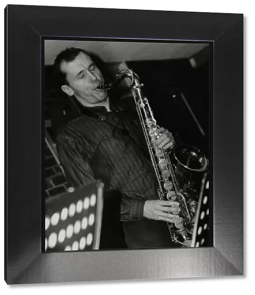 Steve Kaldestad playing tenor saxophone at The Fairway, Welwyn Garden City, Hertfordshire, 2003