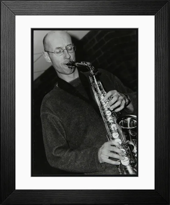Framed Print : Alto saxophonist Martin Speake playing at The Fairway, Welwyn Garden City, Hertfordshire, 2003 Framed Print : Alto saxophonist Martin Speake playing at The Fairway, Welwyn Garden City, Hertfordshire, 2003