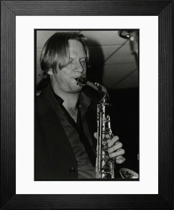 Framed Print : Alto saxophonist Matt Wates playing at The Fairway, Welwyn Garden City, Hertfordshire, 2003 Framed Print : Alto saxophonist Matt Wates playing at The Fairway, Welwyn Garden City, Hertfordshire, 2003