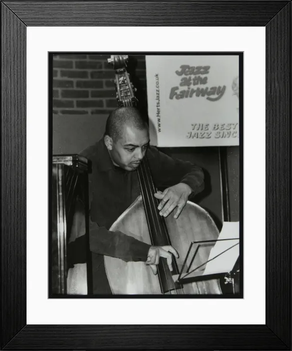 Framed Print : Double bassist Gary Crosby playing at The Fairway, Welwyn Garden City, Hertfordshire, 2004 Framed Print : Double bassist Gary Crosby playing at The Fairway, Welwyn Garden City, Hertfordshire, 2004