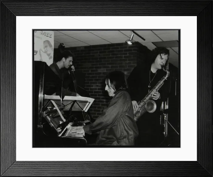 Framed Print : The Kate Williams Quartet playing at The Fairway, Welwyn Garden City, Hertfordshire, 20 April 2003 Framed Print : The Kate Williams Quartet playing at The Fairway, Welwyn Garden City, Hertfordshire, 20 April 2003
