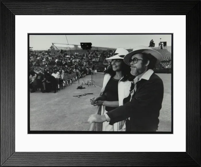 Framed Print : Clarinetist and soprano saxophonist Bob Wilber and singer Pug Horton at Beaulieu, Hampshire, 1977 Framed Print : Clarinetist and soprano saxophonist Bob Wilber and singer Pug Horton at Beaulieu, Hampshire, 1977