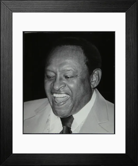 Framed Print : Lionel Hampton at the Newport Jazz Festival, Ayresome Park, Middlesbrough, July 1978 Framed Print : Lionel Hampton at the Newport Jazz Festival, Ayresome Park, Middlesbrough, July 1978