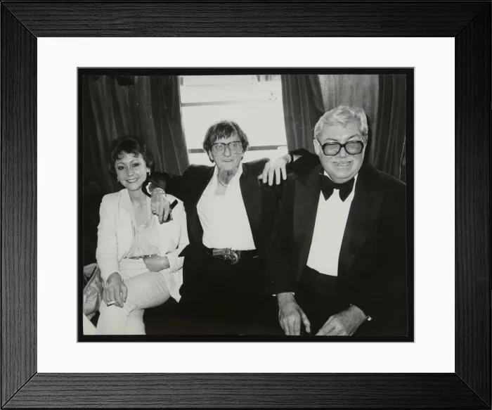 Framed Print : Carol Williams, Barrett Deems and Nat Pierce, London, 1984. Artist: Denis Williams Framed Print : Carol Williams, Barrett Deems and Nat Pierce, London, 1984. Artist: Denis Williams