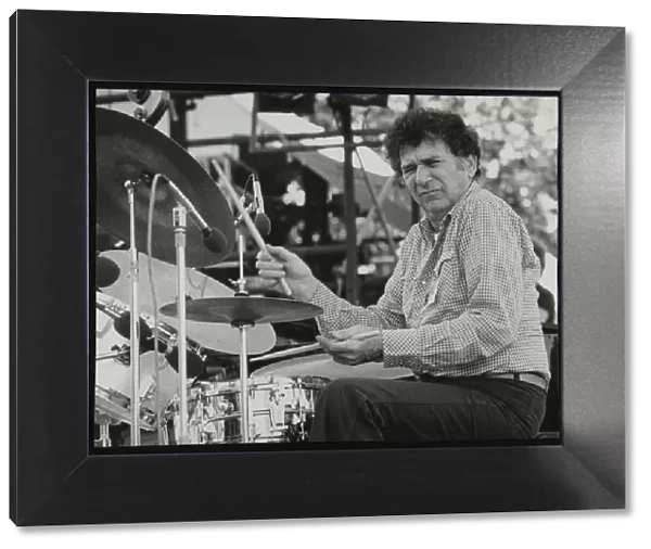 Shelly Manne playing at the Capital Radio Jazz Festival, London, 1979