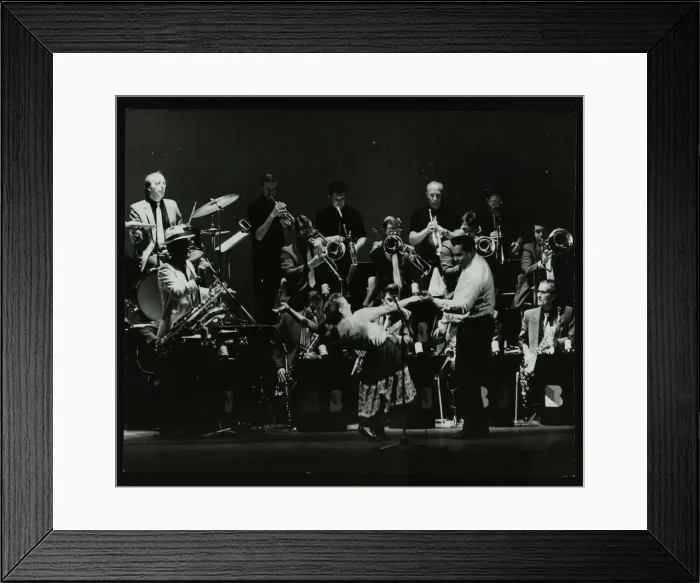 Framed Print : Swing Machine in concert at the Forum Theatre, Hatfield, Hertfordshire, 18 February 1986 Framed Print : Swing Machine in concert at the Forum Theatre, Hatfield, Hertfordshire, 18 February 1986