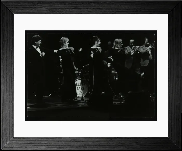 Framed Print : Georgie Fame and Sweet Substitute with Keith Smiths Hefty Jazz in concert, 1984 Framed Print : Georgie Fame and Sweet Substitute with Keith Smiths Hefty Jazz in concert, 1984