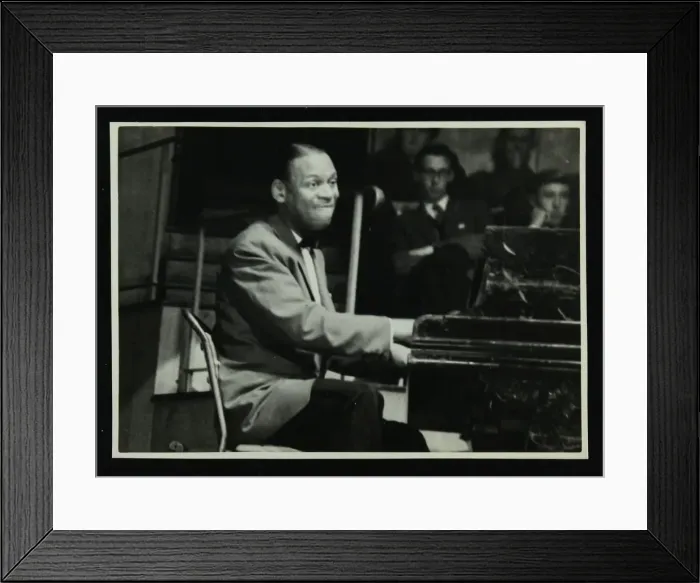 Framed Print : Earl Fatha Hines at the piano, 1950s. Artist: Denis Williams Framed Print : Earl Fatha Hines at the piano, 1950s. Artist: Denis Williams