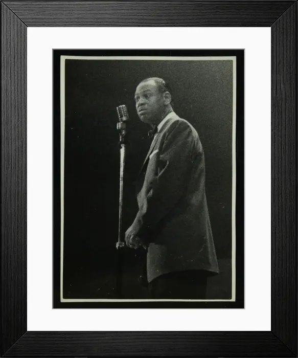 Framed Print : American pianist and bandleader Earl Fatha Hines, 1950s. Artist: Denis Williams Framed Print : American pianist and bandleader Earl Fatha Hines, 1950s. Artist: Denis Williams