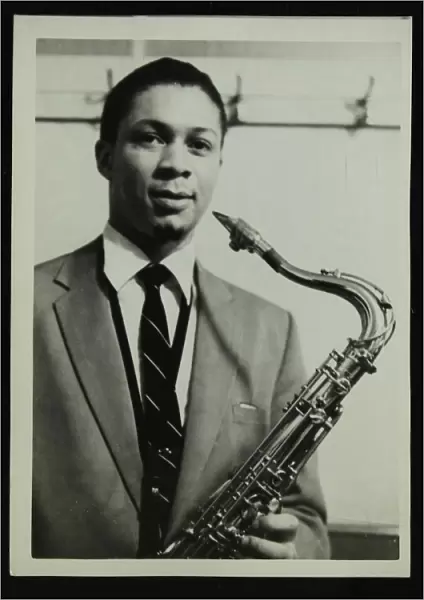 Count Basie Orchestra saxophonist Frank Foster, c1950s. Artist: Denis Williams