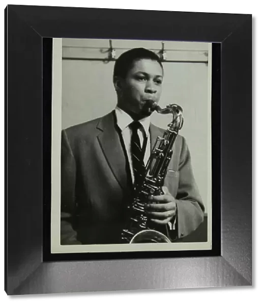 Count Basie Orchestra saxophonist Frank Foster, c1950s. Artist: Denis Williams