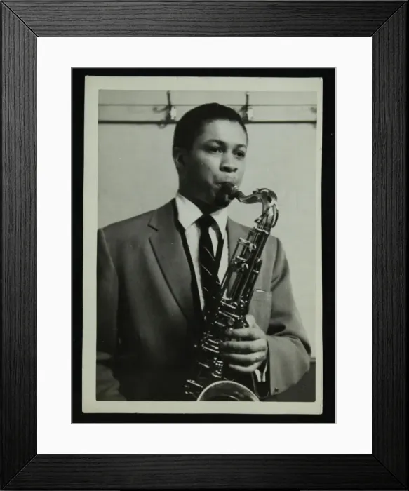 Framed Print : Count Basie Orchestra saxophonist Frank Foster, c1950s. Artist: Denis Williams Framed Print : Count Basie Orchestra saxophonist Frank Foster, c1950s. Artist: Denis Williams