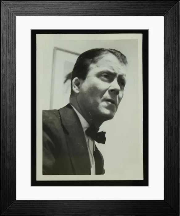 Framed Print : Portrait of American guitarist an banjo player Eddie Condon, 1950s Framed Print : Portrait of American guitarist an banjo player Eddie Condon, 1950s