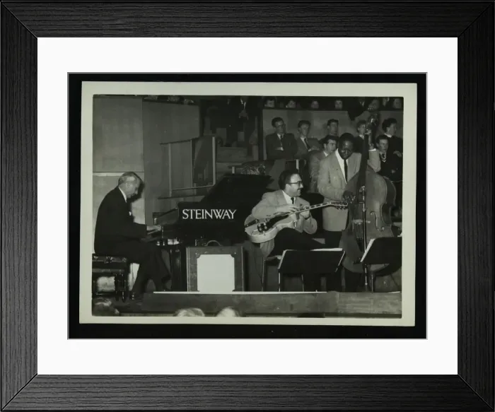 Framed Print : The Stan Kenton Orchestra in concert, 1956. Artist: Denis Williams Framed Print : The Stan Kenton Orchestra in concert, 1956. Artist: Denis Williams