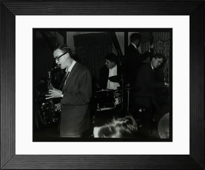 Framed Print : The John Cox Trio and Derek Humble playing at the Civic Restaurant, Bristol, 1955 Framed Print : The John Cox Trio and Derek Humble playing at the Civic Restaurant, Bristol, 1955