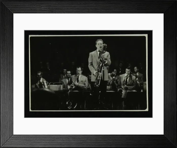 Framed Print : The Stan Kenton Orchestra in concert, 1956. Artist: Denis Williams Framed Print : The Stan Kenton Orchestra in concert, 1956. Artist: Denis Williams