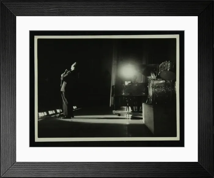 Framed Print : Mel Torme (vocals) in concert at the Bristol Hippodrome, 1950s. Artist: Denis Williams Framed Print : Mel Torme (vocals) in concert at the Bristol Hippodrome, 1950s. Artist: Denis Williams