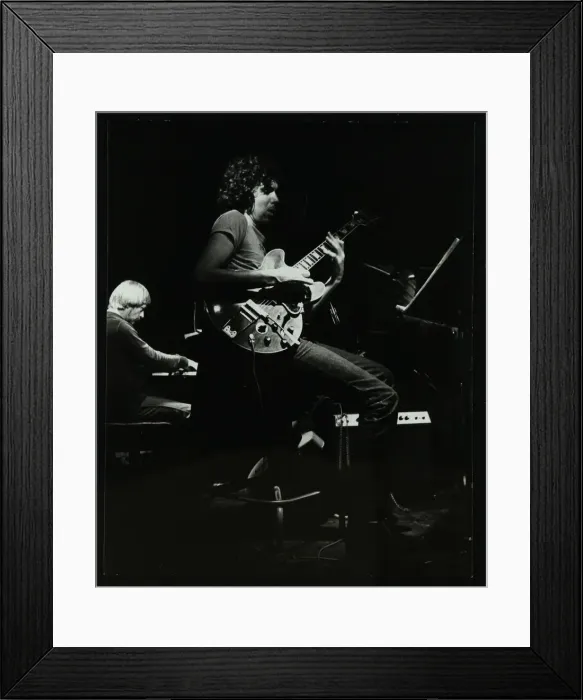 Framed Print : Michael Garrick and John Etheridge playing at The Stables, Wavendon, Buckinghamshire Framed Print : Michael Garrick and John Etheridge playing at The Stables, Wavendon, Buckinghamshire