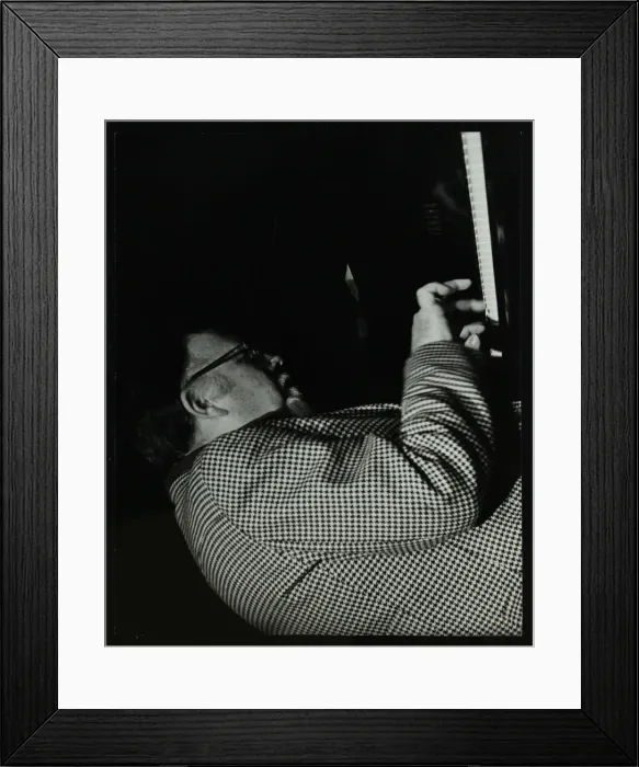 Framed Print : Colin Bates on the piano at The Stables, Wavendon, Buckinghamshire Framed Print : Colin Bates on the piano at The Stables, Wavendon, Buckinghamshire