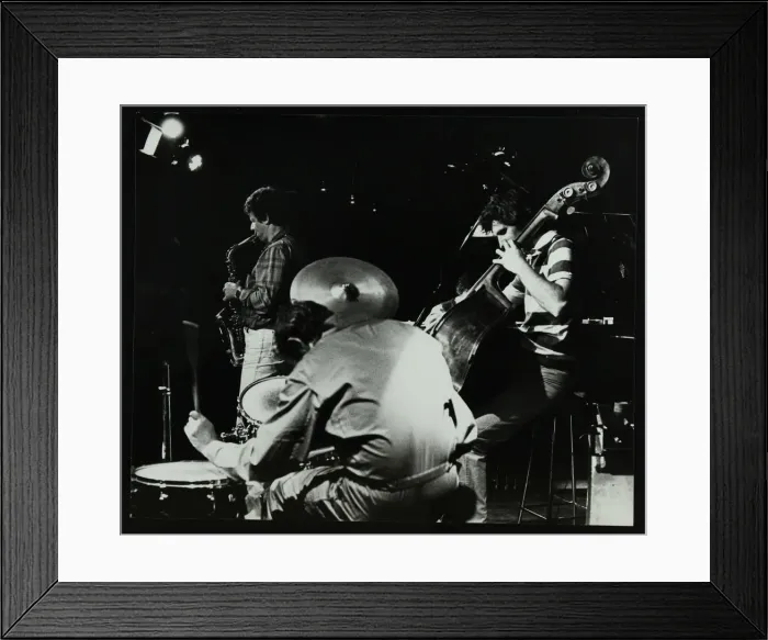 Framed Print : The Daryl Runswick Quartet in concert at The Stables, Wavendon, Buckinghamshire, 1981 Framed Print : The Daryl Runswick Quartet in concert at The Stables, Wavendon, Buckinghamshire, 1981