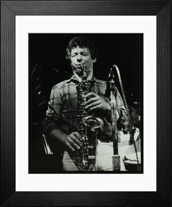 Framed Print : The Daryl Runswick Quartet in concert at The Stables, Wavendon, Buckinghamshire, 1981 Framed Print : The Daryl Runswick Quartet in concert at The Stables, Wavendon, Buckinghamshire, 1981