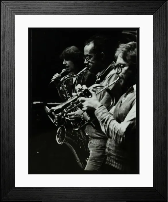 Framed Print : Norma Winstone, Art Themen and Henry Lowther performing at The Stables, Wavendon, Buckinghamshire Framed Print : Norma Winstone, Art Themen and Henry Lowther performing at The Stables, Wavendon, Buckinghamshire