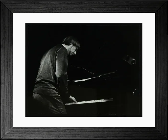 Framed Print : Michael Garrick on the piano at The Stables, Wavendon, Buckinghamshire Framed Print : Michael Garrick on the piano at The Stables, Wavendon, Buckinghamshire