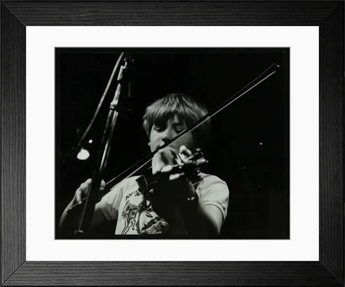 Framed Print : Jazz violinist Christian Garrick playing at The Stables, Wavendon, Buckinghamshire Framed Print : Jazz violinist Christian Garrick playing at The Stables, Wavendon, Buckinghamshire