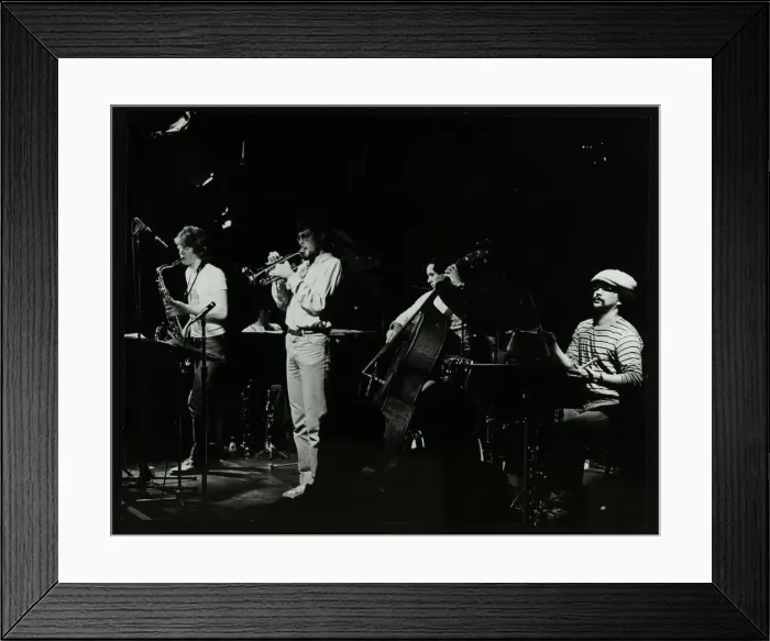 Framed Print : Jazz at The Stables, Wavendon, Buckinghamshire. Artist: Denis Williams Framed Print : Jazz at The Stables, Wavendon, Buckinghamshire. Artist: Denis Williams
