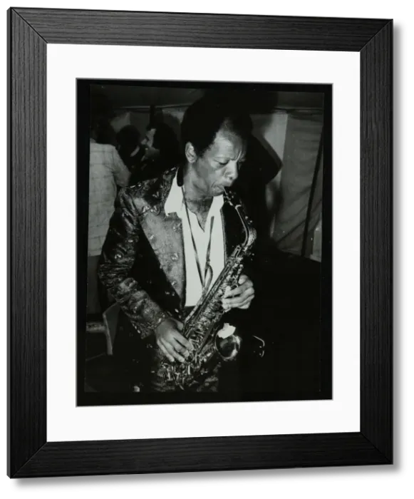 Framed Print : American saxophonist Ornette Coleman playing at the Bracknell Jazz Festival, Berkshire, 1978 Framed Print : American saxophonist Ornette Coleman playing at the Bracknell Jazz Festival, Berkshire, 1978