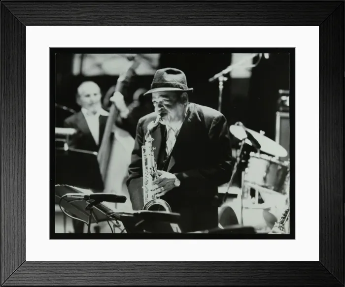 Framed Print : The Lionel Hampton Orchestra playing at the Newport Jazz Festival, Middlesbrough, 1978 Framed Print : The Lionel Hampton Orchestra playing at the Newport Jazz Festival, Middlesbrough, 1978