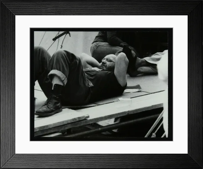 Framed Print : Saxophonist Lol Coxhill, Bracknell, Berkshire, 1983. Artist: Denis Williams Framed Print : Saxophonist Lol Coxhill, Bracknell, Berkshire, 1983. Artist: Denis Williams