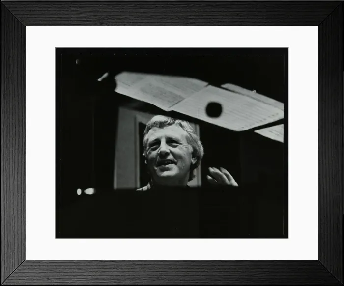 Framed Print : Pianist Brian Dee, Lansdowne Studios, Holland Park, London, 1989. Artist: Denis Williams Framed Print : Pianist Brian Dee, Lansdowne Studios, Holland Park, London, 1989. Artist: Denis Williams