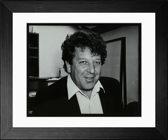 Framed Print : Clarinetist John Denman at the Bass Clef, London, 1985. Artist: Denis Williams Framed Print : Clarinetist John Denman at the Bass Clef, London, 1985. Artist: Denis Williams