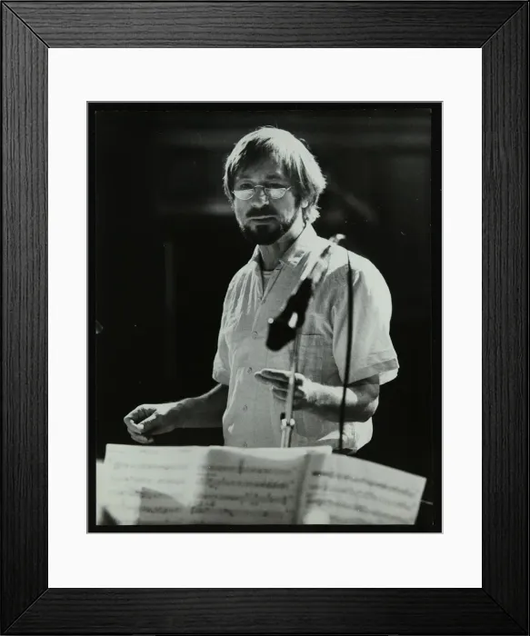 Framed Print : Michael Garrick at Berkhamsted Civic Centre, 1985. Artist: Denis Williams Framed Print : Michael Garrick at Berkhamsted Civic Centre, 1985. Artist: Denis Williams