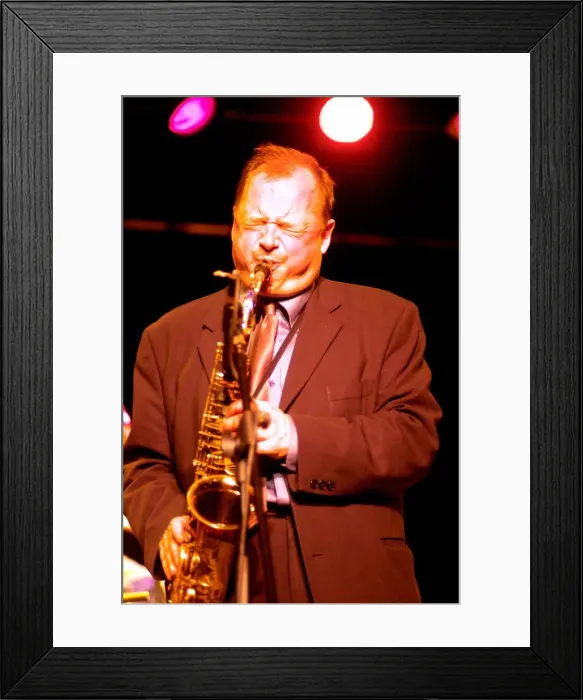 Framed Print : Alan Barnes, Under Ground Theatre, Eastbourne, East Sussex. Artist: Brian O Connor Framed Print : Alan Barnes, Under Ground Theatre, Eastbourne, East Sussex. Artist: Brian O Connor