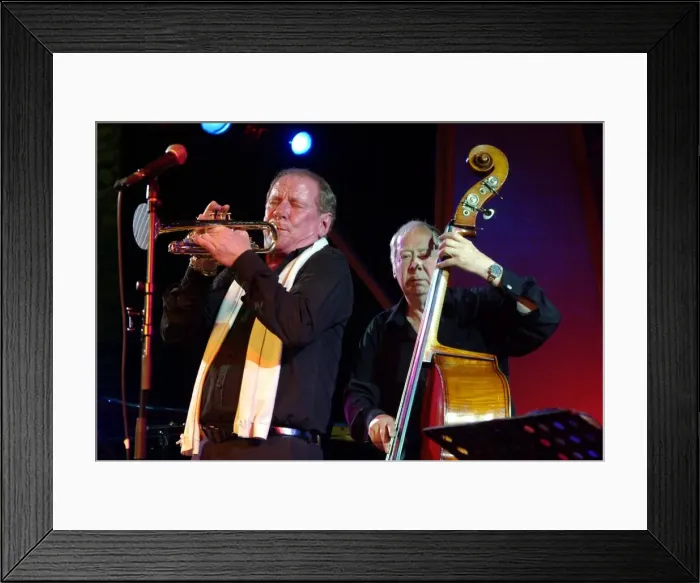 Framed Print : Digby Fairweather and Len Skeat, Brecon Jazz Festival, Powys, Wales Framed Print : Digby Fairweather and Len Skeat, Brecon Jazz Festival, Powys, Wales