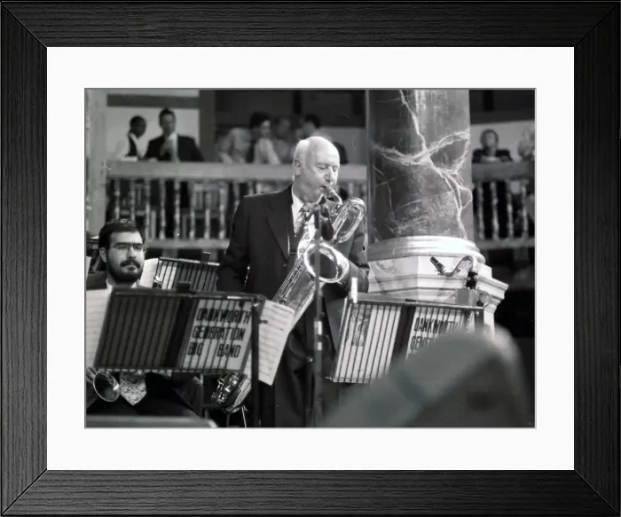 Framed Print : Jimmy Hastings and Andy Panayi, The Globe, Hastings, East Sussex Framed Print : Jimmy Hastings and Andy Panayi, The Globe, Hastings, East Sussex