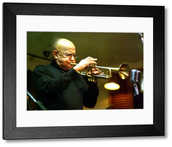 Framed Print : Eddie Henderson, Jazz Hastings Club, Hastings, East Sussex, 2008. Artist: Brian O Connor Framed Print : Eddie Henderson, Jazz Hastings Club, Hastings, East Sussex, 2008. Artist: Brian O Connor