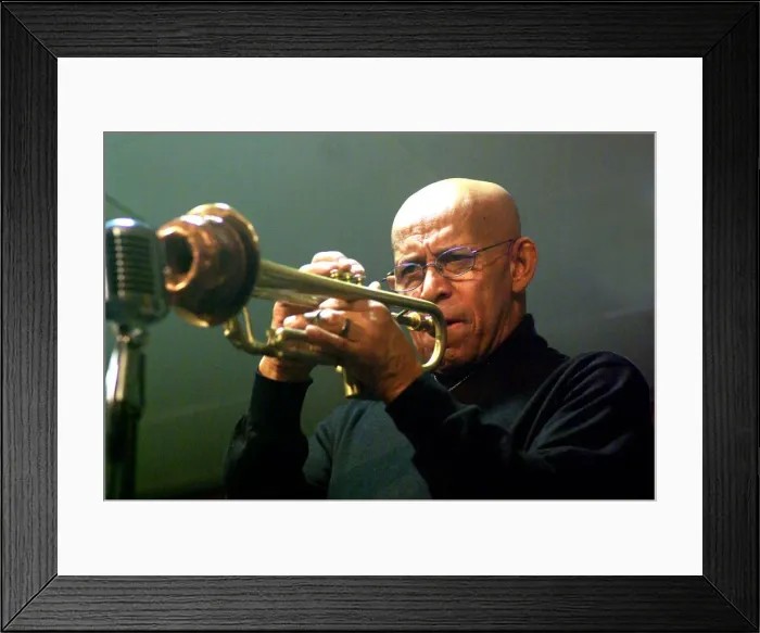 Framed Print : Eddie Henderson, Jazz Hastings Club, Hastings, East Sussex, 2008 Framed Print : Eddie Henderson, Jazz Hastings Club, Hastings, East Sussex, 2008